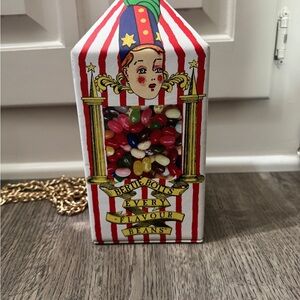 Bertie Bott's Every Flavour Beans Crossbody Bag - Red & White Stripe